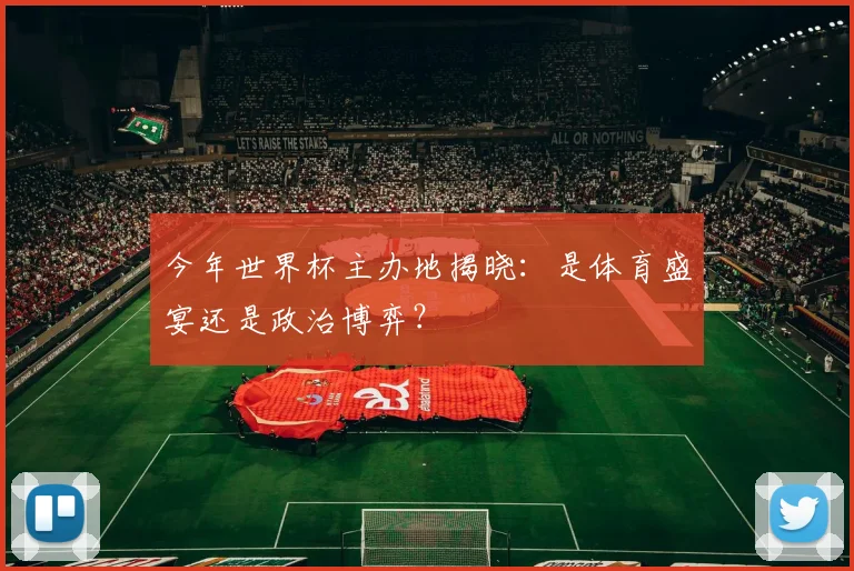 今年世界杯主办地揭晓：是体育盛宴还是政治博弈？