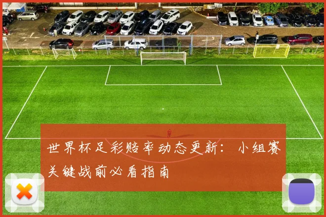 世界杯足彩赔率动态更新:小组赛关键战前必看指南