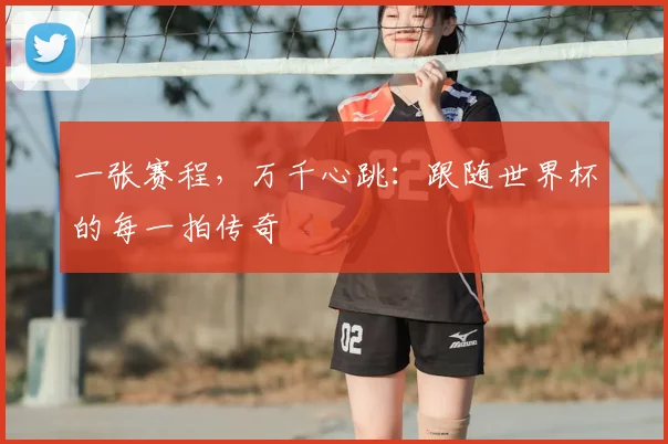 一张赛程，万千心跳：跟随世界杯的每一拍传奇